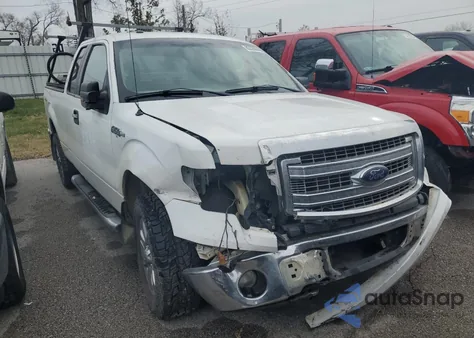 2013 Ford F150 Super Cab z USA, uszkodzony, nr VIN 1FTEX1EM4DFD17818